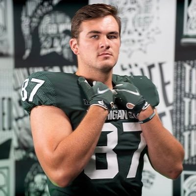 Michigan State TE in the portal with 3 years of eligibility | Milton HS ‘22 | 2018 State Champions | 3x All-State | Academic All Big-Ten
