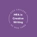 CCNY MFA IN CREATIVE WRITING (@ccnymfaincw) Twitter profile photo