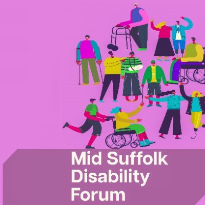 Welcome to the Twitter profile of the Mid Suffolk Disability Forum, a reference group to assist @MidSuffolk to listen, learn and consult with disabled people.