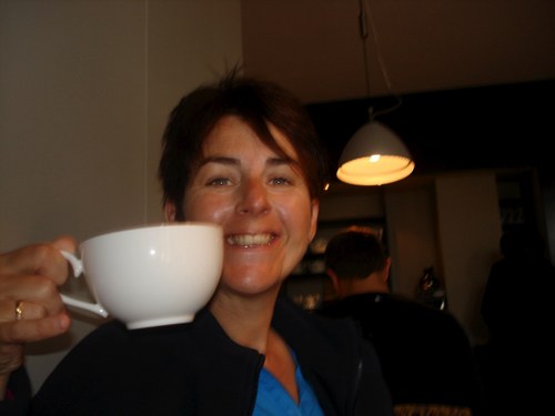 AHibbs's profile picture. Jobs: mum, wife, doggy walker, graphic designer, event organiser. Hobbies: cycling, boating, needle felting, sketching... and eating & drinking!