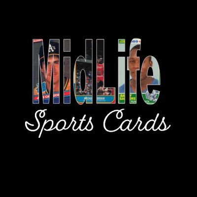 Midway through life and collecting sports cards again. Twitter, Instagram, Tick Tock, and YouTube are all @midlifecards Follow to see my journey.