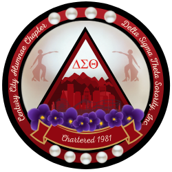 The Century City Alumnae Chapter of Delta Sigma Theta Sorority, Incorporated. Chartered March 22, 1981.