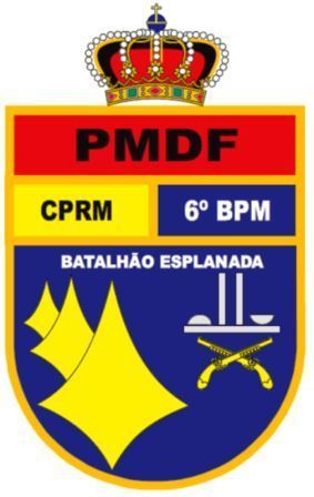 6º BPM - Batalhão Esplanada - Encarregado do policiamento ostensivo e preservação da ordem pública na área central de Brasília.