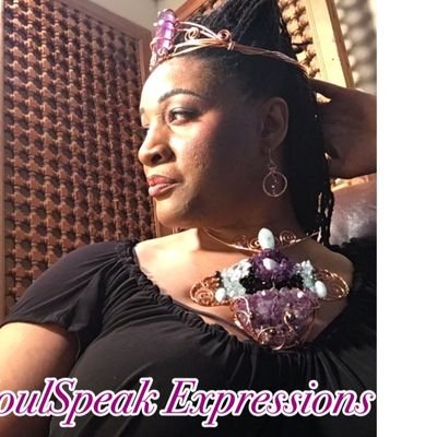 BlackWomanCreative, Arts Educator, Jewelry Designer,  Sound and Crystal Healer, Conduit... several lifetimes wrapped into one... Universal High Vibe Life