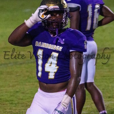 Blessed #14 🙏🏾💜 Class/23 6’1 200 SS/LB /edge Bainbridge Georgia/ 3.4GPA Email:amariross644@gmail.com https://t.co/wr3jlAlnjK phone number 843-301-1651