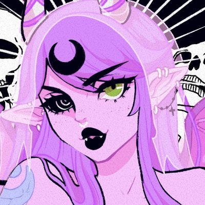 • sleepy ethereal succubus • lvl. 26 • she/her • ⸸
 — icon ⋮ @KatiaMeraki