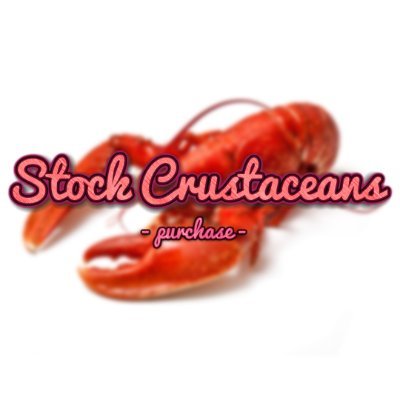 Official Twitter page for your favorite stock images of crustaceans.

Forfeit currency: https://t.co/G5zfkFZBlZ