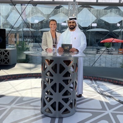 AmyGillingham18's profile picture. UAE’s First Female Football Commentator ⚽ | Sports Reporter 🎤
