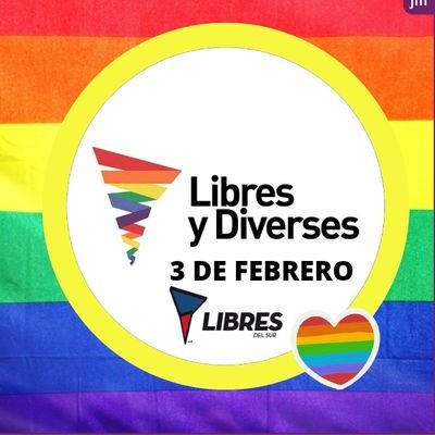 ❤️ comunidad LGBTIQ+
 Luchamos por los derechos de todas las personas 🏳️‍⚧️🏳️‍🌈 Frente de Libres del Sur ✊
 #OrgullosamenteLibres