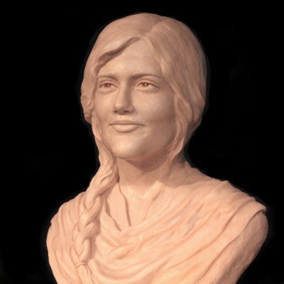 Slater's sculptural works are viewed by millions of people each year. She just sculpted a portrait of Mahsa Amini, & in 2009 bronze busts of Neda & Sohrab.