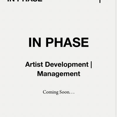 Artist Development / Management company, music made in alignment.