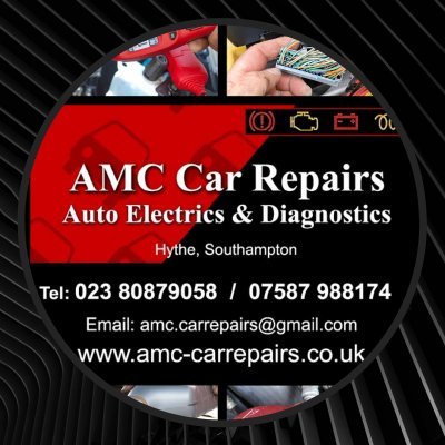 amccarrepairs's profile picture. AMC Car Repairs provide Auto Electrics, EV / Hybrid Repairs, Diagnostics, Programming, Mobile Mechanic Services to the Southampton & New Forest Area