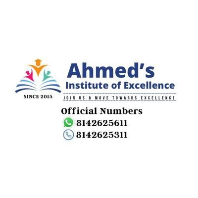 AhmedsInstitute's profile picture. We Are Offering: Engineering/Diploma Tuition, Industrail Training , Ecet/Polycet, Polytechnic /Intermediate /SSC/CBSC/ICSE Coaching.