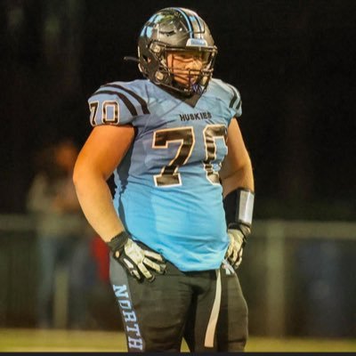 UWEC Commit|Class of 2023|Eau Claire North|6’0” 295lbs|GPA:3.9|Second Team All Conference, D-Line|Squat:585|Deadlift:515|Bench:315|