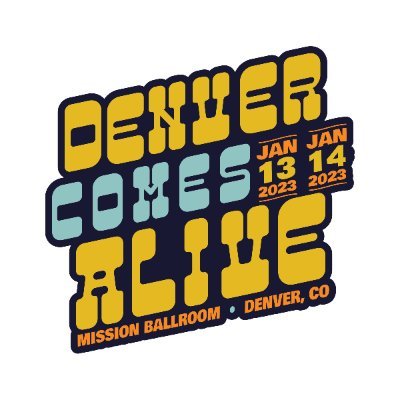 Denver Comes Alive is a 2-day marathon music event from Live For Live Music & AEG Rocky Mountains, returning to Mission Ballroom 1/13/23-1/14/23 💫
