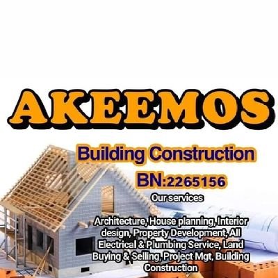 RC:2265156 Architecture, House planning, Interior design, Property Development, Land Buying & Selling, Project Mgt, Building Construction 🏗