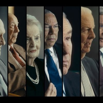 The Corridors of Power, set to air on Showtime in Spring 2023. The opinions here are solely those of the producers and not those of Showtime or the BBC