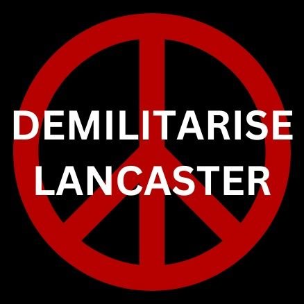 We demand Lancaster University cuts all ties with the arms trade #DemilitariseEducation