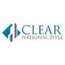Clear National Title (@cleartitlenow) Twitter profile photo Clear National Title (@cleartitlenow) Twitter profile photo