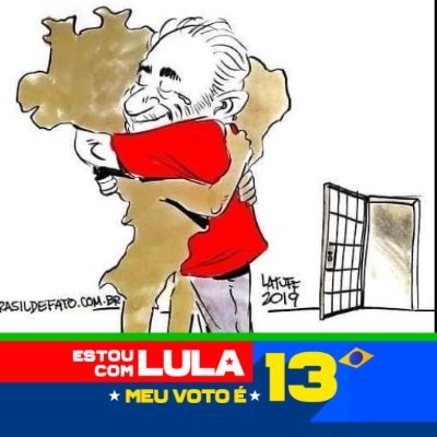 #VamosJuntosPeloBrasil 
#JuntosPeloBrasil 
#Lula Sem medo de ser feliz