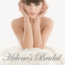 Helene's Bridal Shoppe, servicing bridal parties since 1942. Specializing in Bridal, Bridesmaids, Mother's Gowns, Flower Girls and Tuxedos.