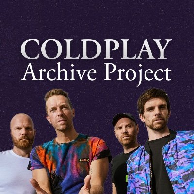 Preserving 20+ years of Coldplay content with your help! DM us now to upload your collection and contribute to Coldplay history.