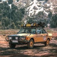 1981 240D Mercedes + one woman + epic adventures through Africa