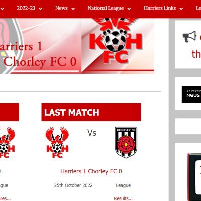 Harriers Online. The best fans website for all things Kidderminster Harriers related.

https://t.co/DUlOGMlins