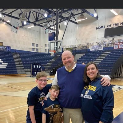 Husband to Melissa, Father to Caleb & Caden, Coach to all Vikings basketball players