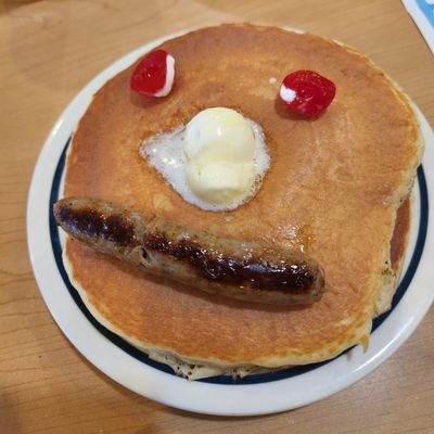 I have an IHOP face