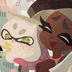 2-Letter's silly side account where I ramble about Pearl & Marina from Splatoon because I think they should smooch. Perhaps, more than once. 👑🩷🎧