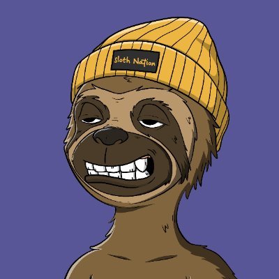 SlothNation_'s profile picture. NFT collection of slothwork in the Cardano ecosystem. Only 2 new pieces available per day. We are slow you know. 🦥
Discord: https://t.co/ttxrJzjkt9