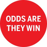 Odds Are: They Win(@OddsAreTheyWin) 's Twitter Profile Photo