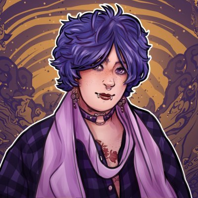 they/them
Here for fandom stuff
31 y/o
profile pic by the amazing @sammachuart
Antis are block on sight

!!18+ to follow, I repost a lot of NSFW stuff!!