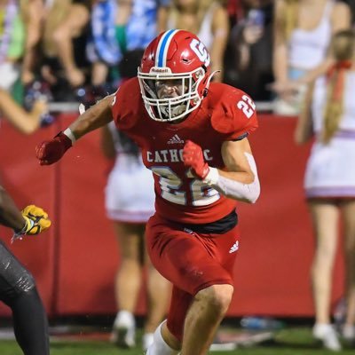l Charlotte Catholic Football l Co’ 2024 l 6’1 185 lbs safety l State Champ🥇l 3.86 GPA |