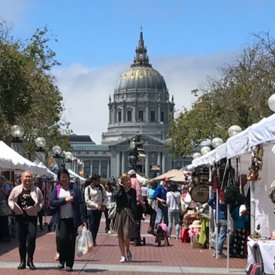 San Francisco’s central public spaces: SF Civic Center Plaza, UN Plaza and Fulton Street