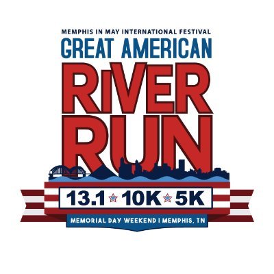 May 27, 2023, in Memphis, TN | Half Marathon, 10K & 5K races part of the annual @memphisinmay festivities! 🏃‍♀️🥇