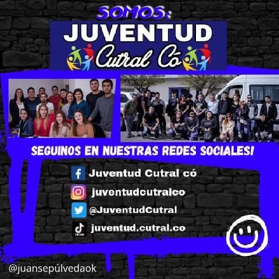 Jóvenes Neuquinos. (Cutral-Có) 🇦🇷💙.                         

Equipo técnico de juventud local informa.