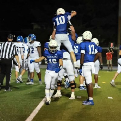 MicahOder1's profile picture. Rockhurst 2024|S|5’11 190| HC email: Kdonohoe@rockhursths.edu| @RockFbRecruits
