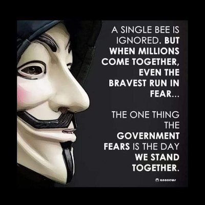 We are Anonymous, We are Legion!