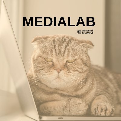 medialab_geneva's profile picture. Medialab est l'Institut de #formation et de #recherche en sciences de la #communication et des cultures numériques de l’@UNIGEnews