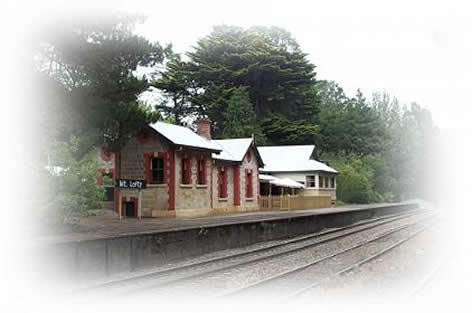 Come share the atmosphere of our 1883 railway station in Adelaide Hills