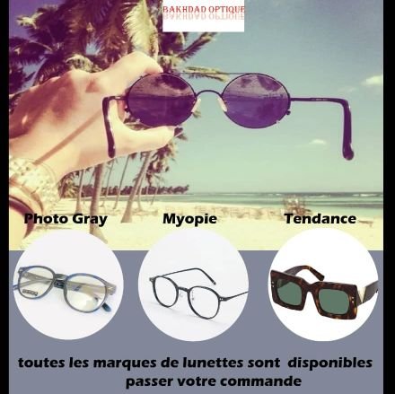 Bonjour,
Je mets à votre disposition des lunettes photogray qui agit contre la lumière du soleil et en même temps anti lumière bleu et vert 💯Qualités myopie