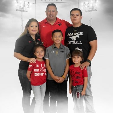 Teacher, Def Coordinator Football/Strength & Conditioning Coordinator/Head Boys Powerlifting Coach Manor Mustangs HS UTEP Football 1996-1999 1995 Burges HS Grad