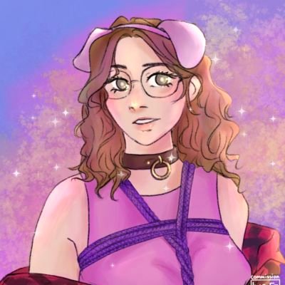 🎀hi! I'm a bubbly, enthusiastic, proudly Owned sub in a 24/7 dynamic.
🎀profile pic from @lycheeeart!
🎀the artist formerly known as babymozz
🎀she/her, 27