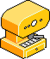 I collect and create MS Paint Isometric Pixel Art.
