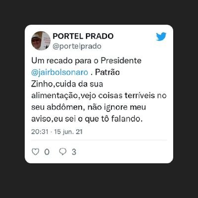 Conta nova ,a antiga foibloqueada.
Escritor,poeta e vidente;
Eu vejo través do sonho qualquer anormalidade.