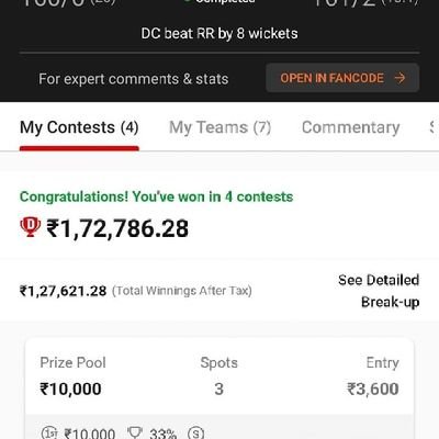 misuroth's profile picture. #dream11 #fantasyexpert  

जिंदगी का असली मजा तो तब आता है,
जब दुश्मन भी आपसे हाथ मिलाने को बेताब रहे।