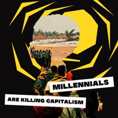 Millennials Are Killing Capitalism is an anti-capitalist podcast hosted by @queersocialism and @jaybeware. New logo by @cemicool. Music by @TELEVANGEL_