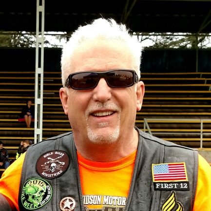 The Bible Biker, Tom Hughes, President of Bible Biker Ministries, has ridden 55+ years in 50 states & to the Arctic Circle. SDA Minister married to Cathy Hughes